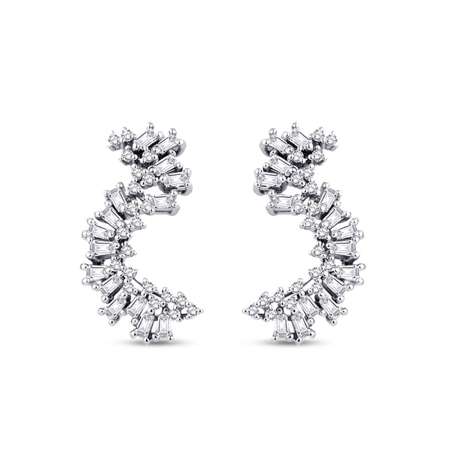 0,74 Carat Diamond Trend Earrings