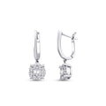 0,47 Carat Diamond Baguette Earrings