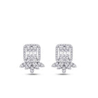 0,95 Carat Diamond Baguette Earrings
