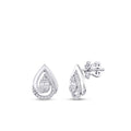 0,27 Carat Diamond Baguette Earrings