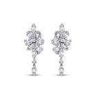 1,62 Carat Diamond Baguette Earrings