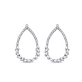 0,40 Carat Diamond Baguette Earrings