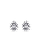0,37 Carat Diamond Baguette Earrings