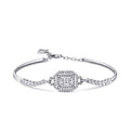 0,45 Carat Diamond Baguette Bangle