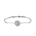 0,43 Carat Diamond Baguette Bangle
