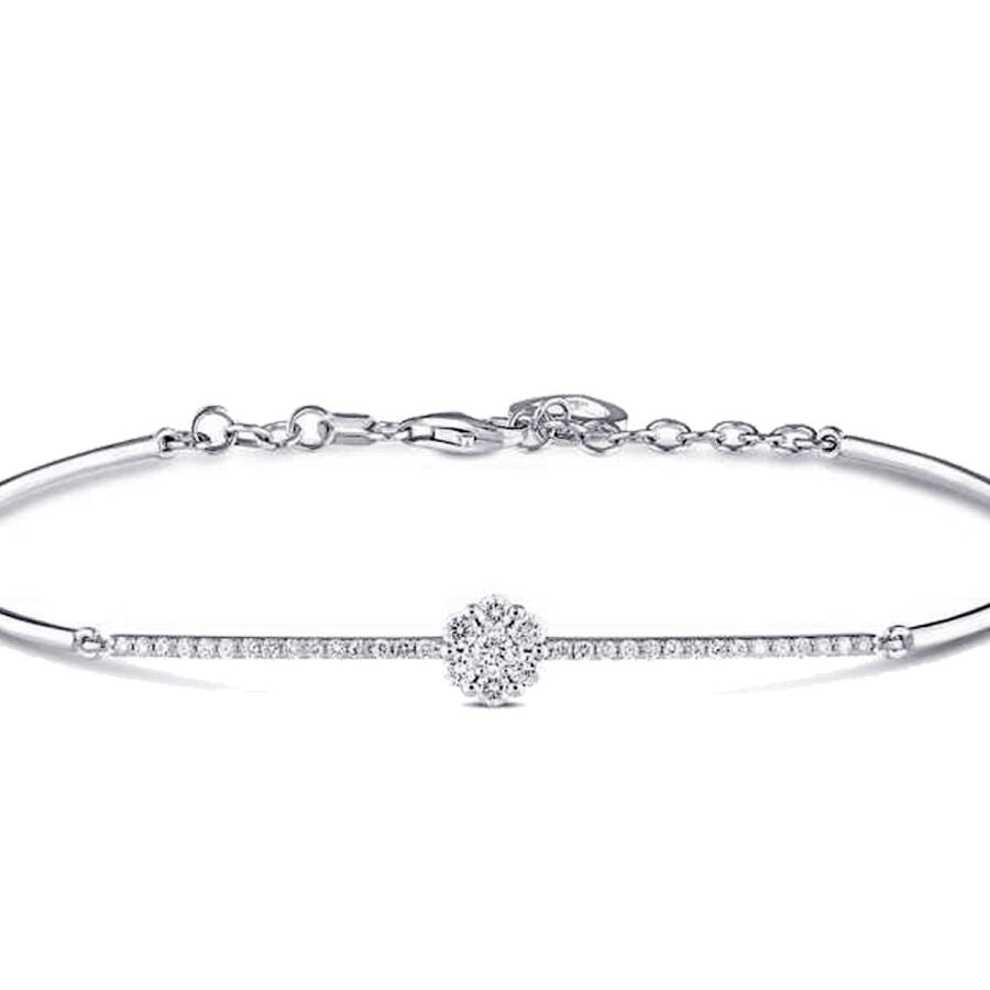 0,35 Carat Diamond Bangle