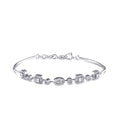 0,63 Carat Diamond Baguette Bangle