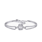 1,16 Carat Diamond Baguette Bangle