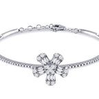 1,00 Carat Diamond Baguette Bangle