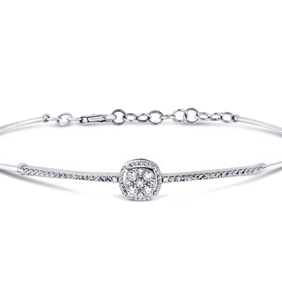 0,21 Carat Diamond Bangle