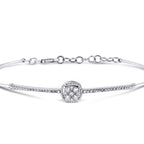 0,21 Carat Diamond Bangle