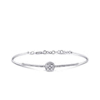 0,21 Carat Diamond Bangle