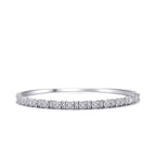 3,06 Carat Diamond Baguette Bangle
