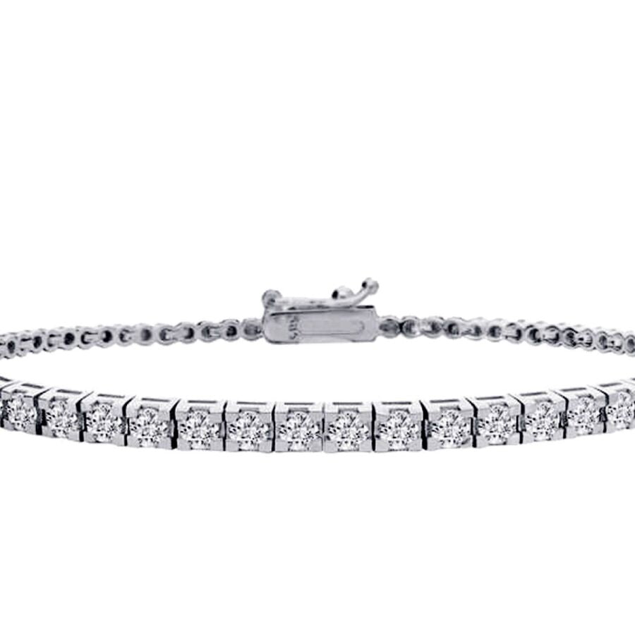 1,74 Carat Diamond Tennis Bracelet