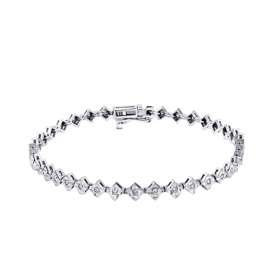 0,25 Carat Diamond Tennis Bracelet