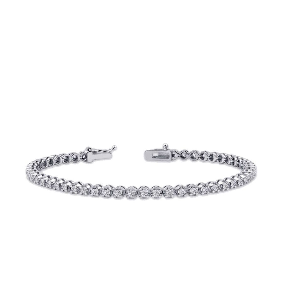 3.00 Carat Diamond Tennis Bracelet