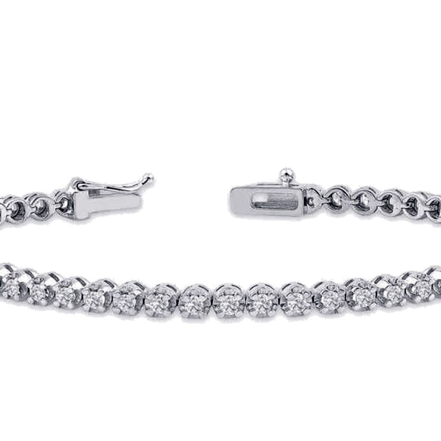 3.00 Carat Diamond Tennis Bracelet