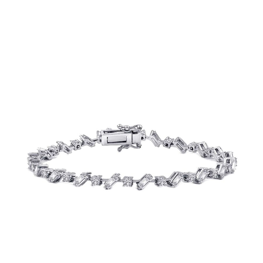 3,07 Carat Diamond Tennis Bracelet