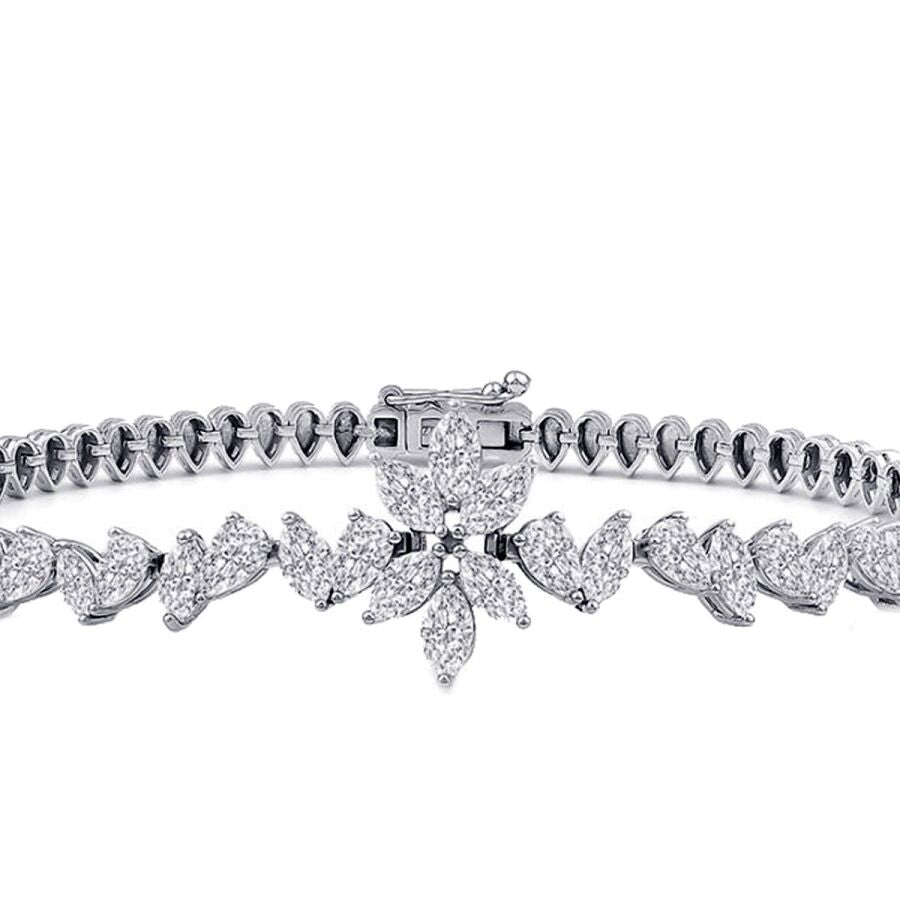 3,90 Carat Diamond Trend Bracelet
