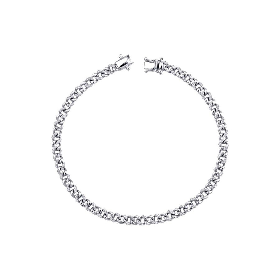 0.93 Carat Diamond Gourmet Bracelet