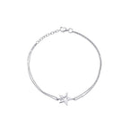 0,01 Carat Diamond Star Bracelet