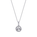 0,08 Carat Diamond-Effect Necklace