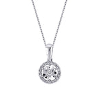0,08 Carat Diamond-Effect Necklace