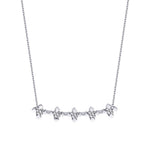 0,32 Carat Diamond Five-Stone Necklace