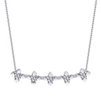 0,32 Carat Diamond Five-Stone Necklace