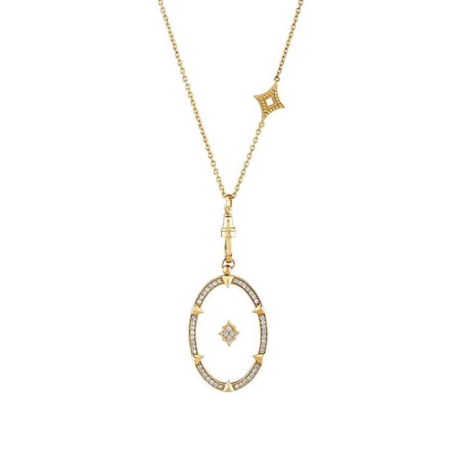 0,38 Carat Diamond Invisible Necklace