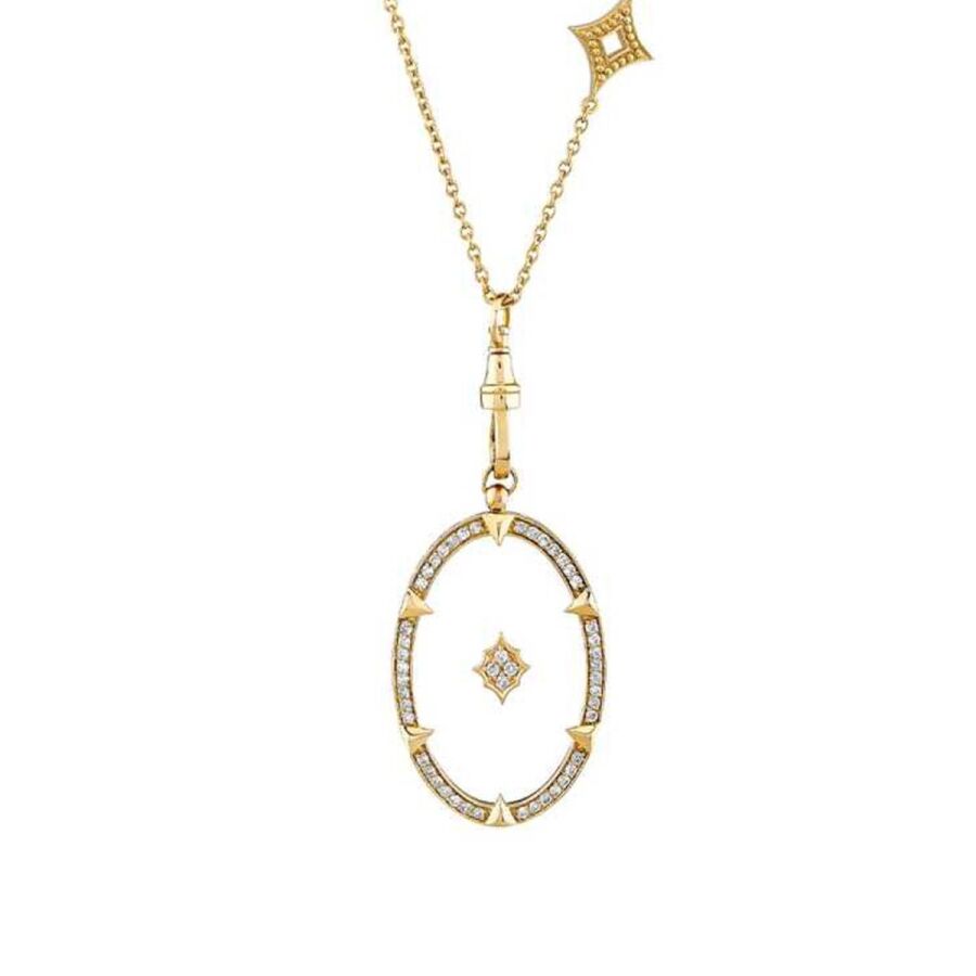 0,38 Carat Diamond Invisible Necklace