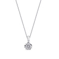 0,13 Carat Diamond-Effect Necklace