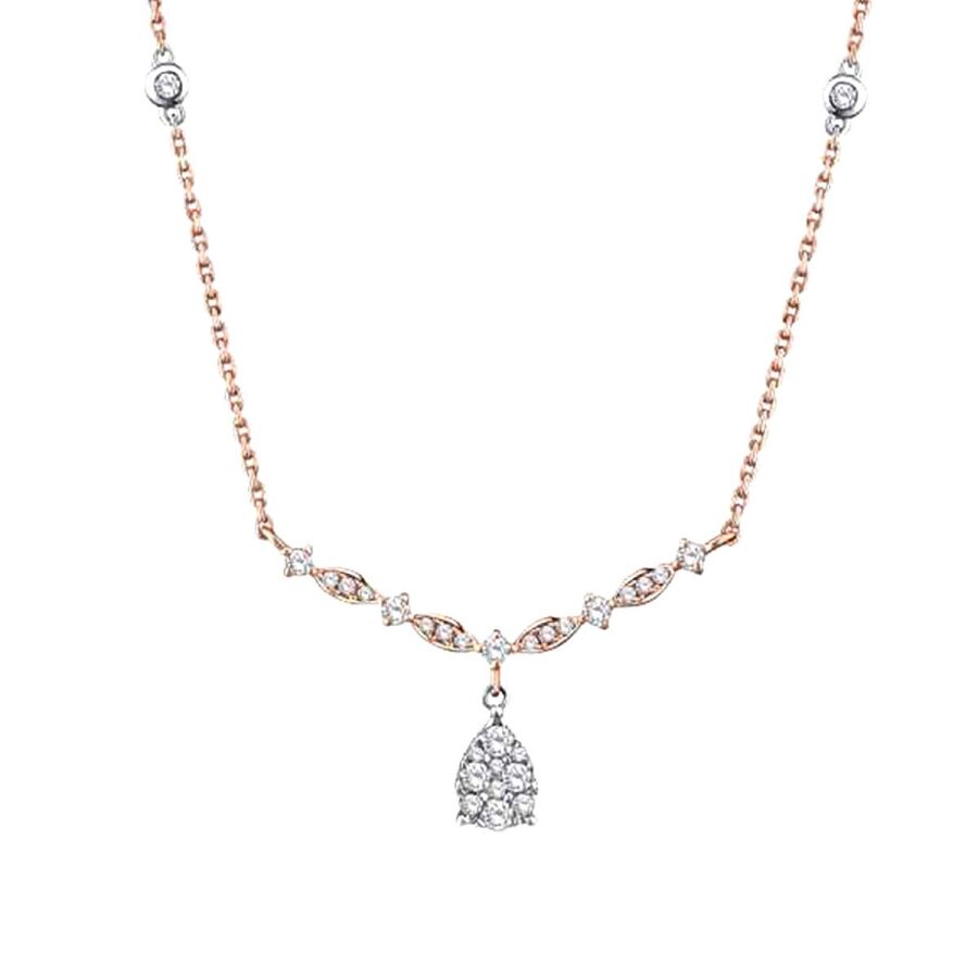 0.32 Carat Diamond Trend Necklace