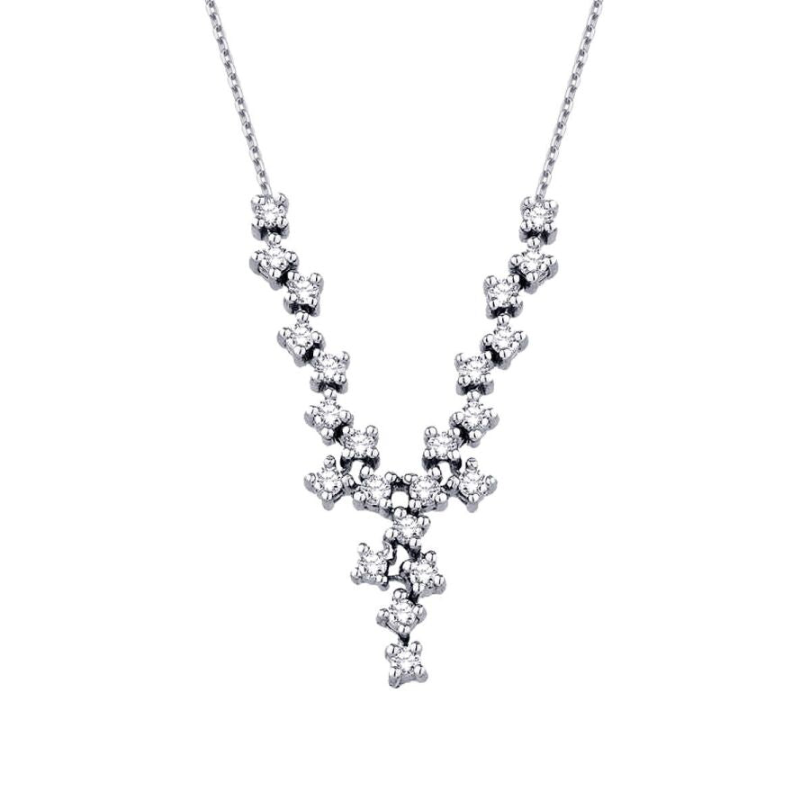 0,42 Carat Diamond Trend Necklace