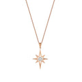 0,04 Carat Diamond Trend Star Necklace
