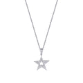 0,11 Carat Diamond Trend Star Necklace