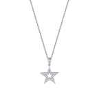 0,11 Carat Diamond Trend Star Necklace