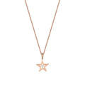0,01 Carat Diamond Trend Star Necklace