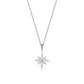0,04 Carat Diamond Star Necklace