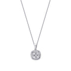 0,21 Carat Diamond Effect Stone Necklace