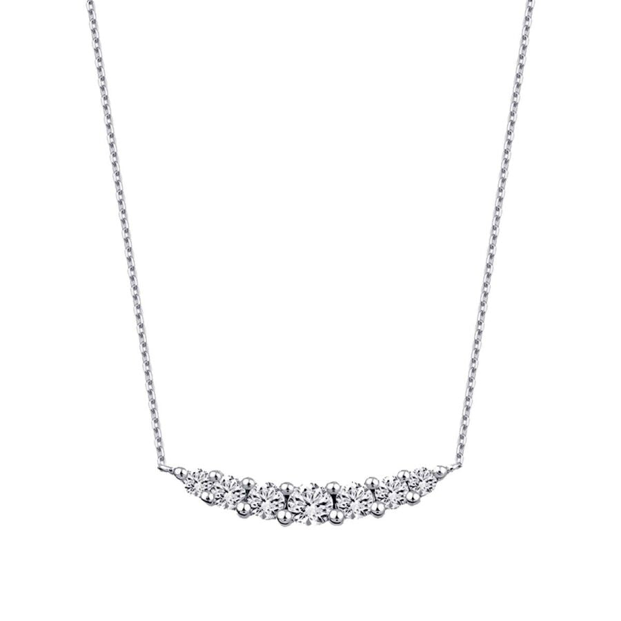 0,22 Carat Diamond Seven-Stone Necklace