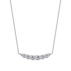 0,22 Carat Diamond Seven-Stone Necklace