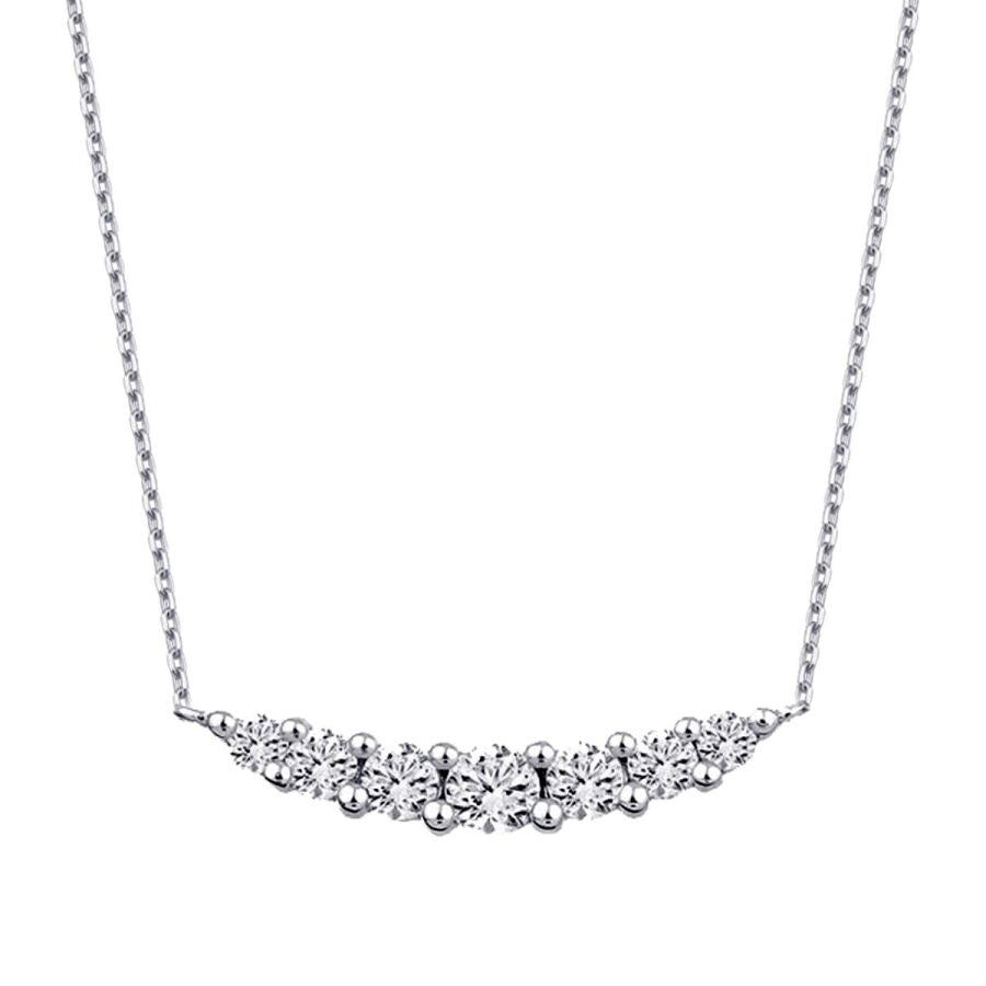 0,22 Carat Diamond Seven-Stone Necklace