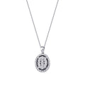 0,33 Carat Diamond Oval Necklace