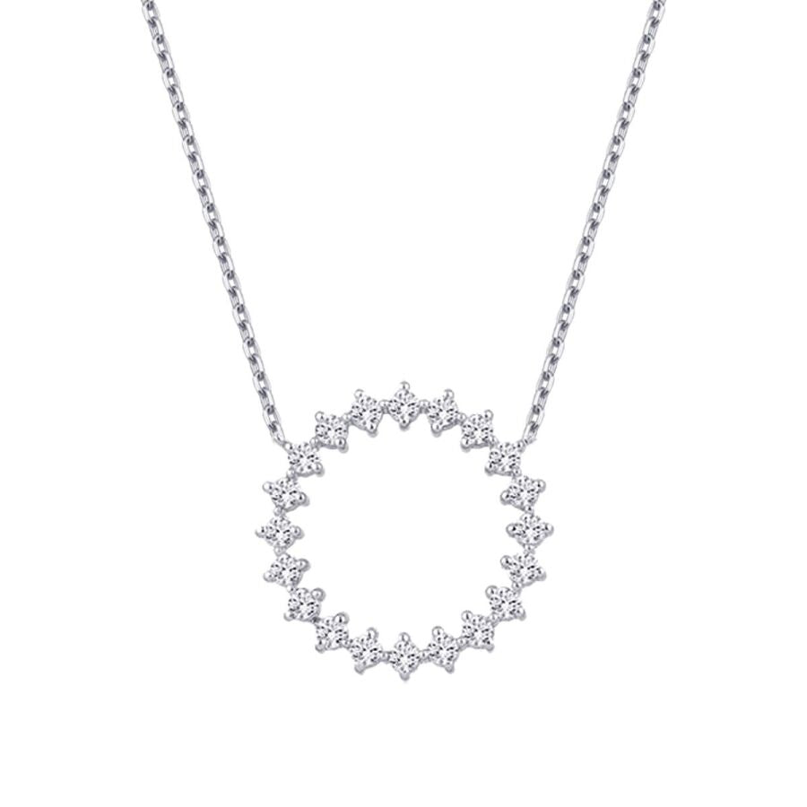 0.53 Carat Diamond Aurora Necklace