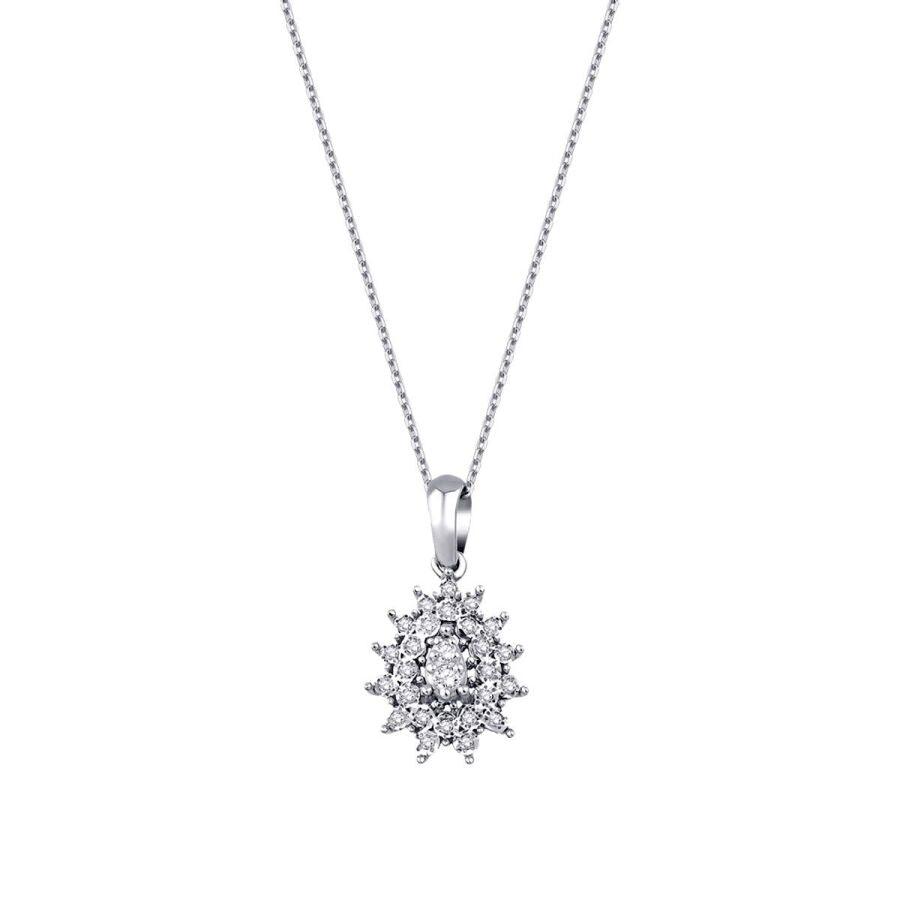 0,09 Carat Diamond Trend Necklace