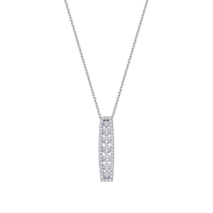 0,49 Carat Diamond Aurora Necklace