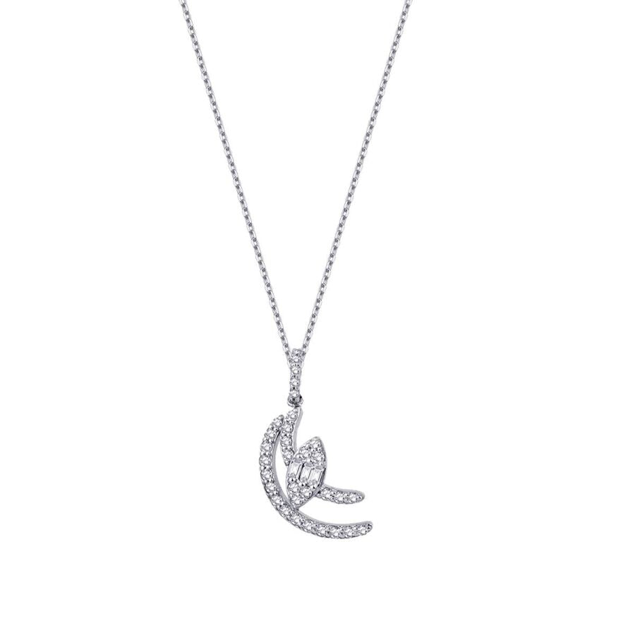 0,21 Carat Diamond Aurora Necklace