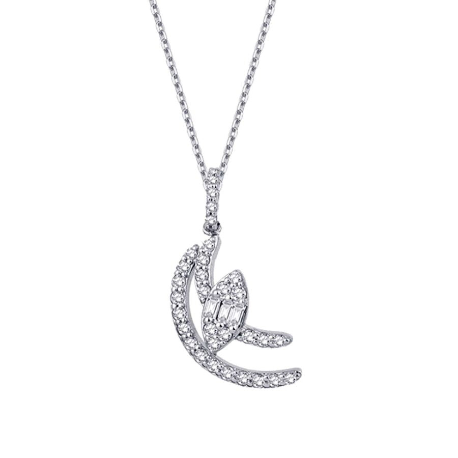 0,21 Carat Diamond Aurora Necklace