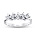 0,30 Carat Diamond Five-Stone Ring